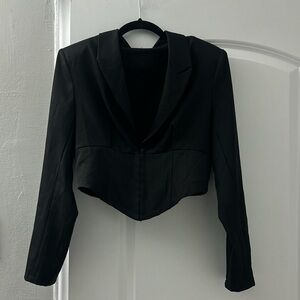 Elegant Black Women's Blazer